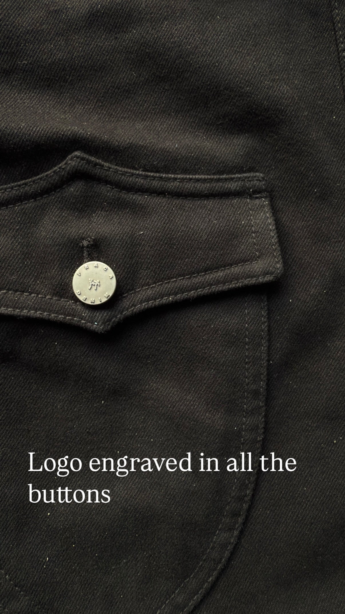 Flared Cargo Denim Pant
